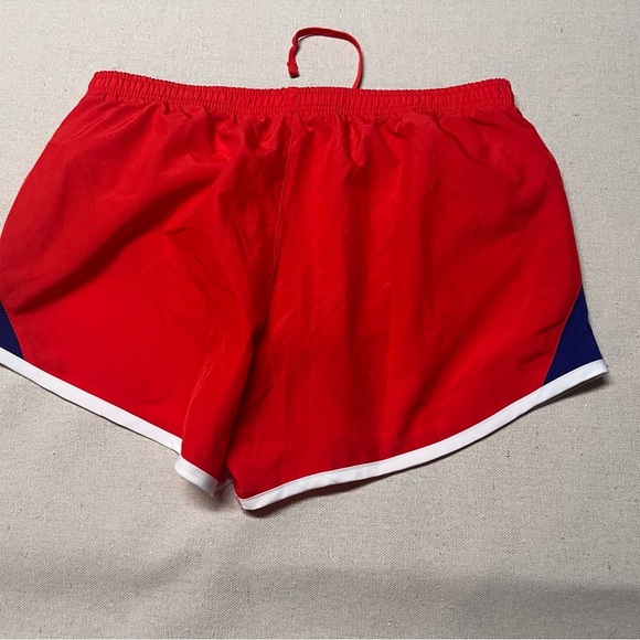 Nike Red and Blue Athletic Shorts - Picture 3 of 8